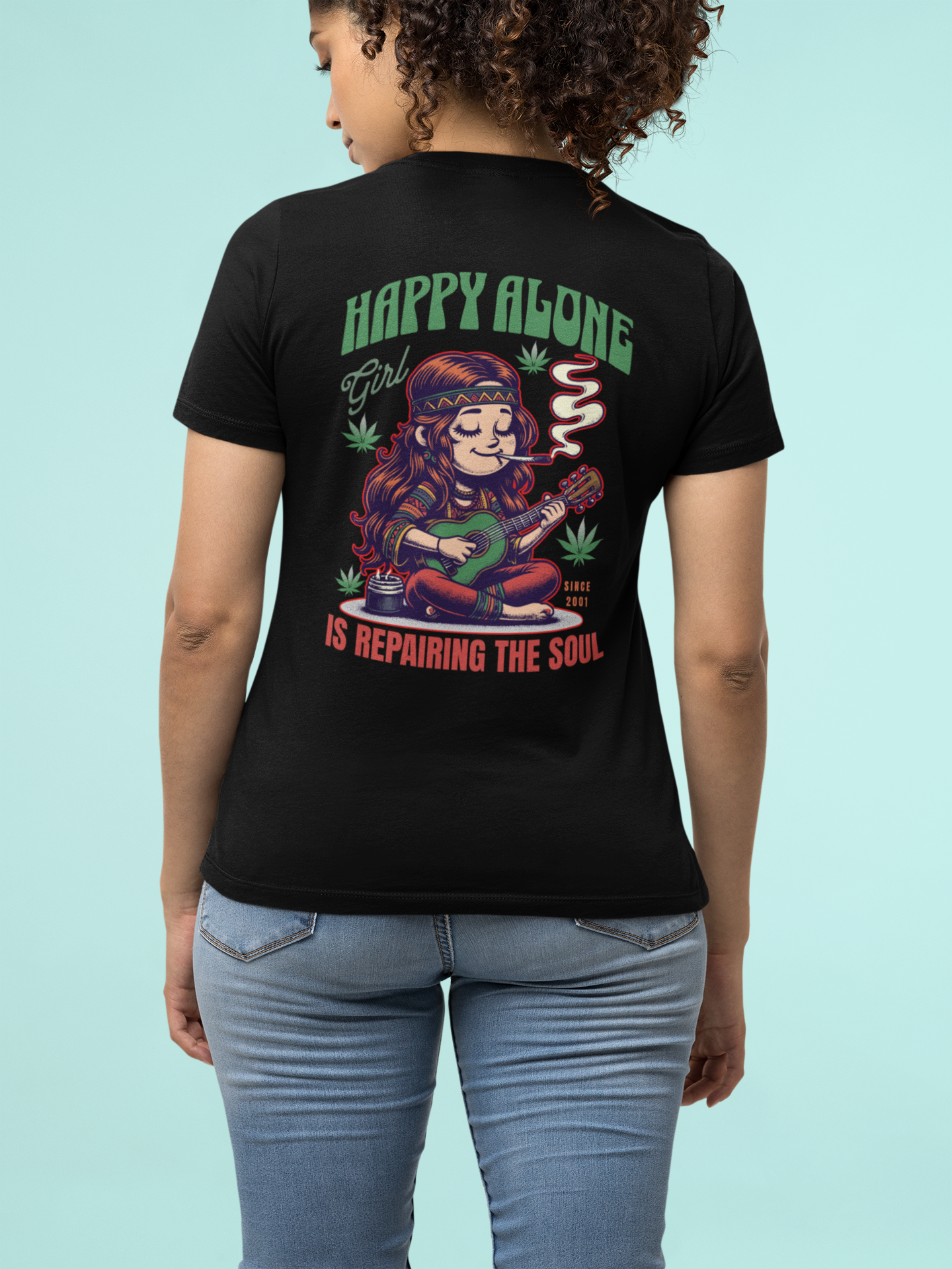 Happy Girl Short Sleeve Tee